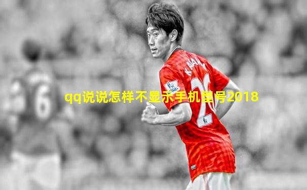 qq说说怎样不显示手机型号2018
